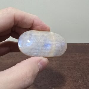 Moonstone Crystal Palmstone #E
